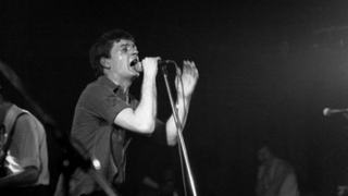 Joy Division’s Ian Curtis crosses the street